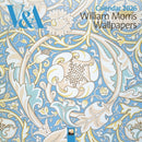 V&A: William Morris Wallpapers Wall Calendar 2026 (Art Calendar)-9781835623794