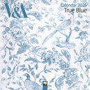 V&A: True Blue Wall Calendar 2026 (Art Calendar)-9781835623817