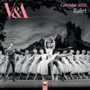 V&A: Ballet Wall Calendar 2026 (Art Calendar)-9781835623831