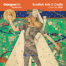 Glasgow Museums: Scottish Arts & Crafts Wall Calendar 2026 (Art Calendar)-9781835623978