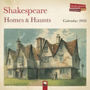 Shakespeare Birthplace Trust: Shakespeare Homes and Haunts Wall Calendar 2026 (Art Calendar)-9781835624074