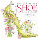 The Art of the Shoe by Sally King Design Mini Wall Calendar 2026 (Art Calendar)-9781835624180