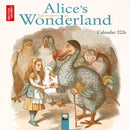 British Library: Alice's Adventures in Wonderland Mini Wall Calendar 2026 (Art Calendar)-9781835624265