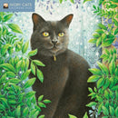 Ivory Cats by Lesley Anne Ivory Mini Wall Calendar 2026 (Art Calendar)-9781835624395