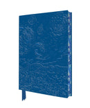 Vincent van Gogh: The Starry Night 2026 Artisan Art Vegan Leather Diary Planner - Page to View with Notes-9781835624821