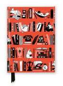 Moomin Bookshelves (Foiled Journal)-9781835625248