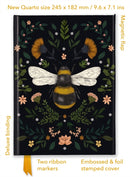 Jade Mosinski: Bee (Foiled Quarto Journal)-9781835625392