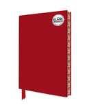 Ruby Red Blank Artisan Notebook (Flame Tree Journals)-9781835625583