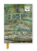 Claude Monet: Bridge over a Pond of Water Lilies (Foiled Dot Grid Journal)-9781835626108