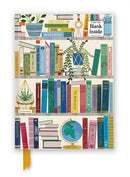 Georgia Breeze: Bookshelves (Foiled Blank Journal)-9781835626368