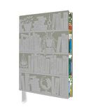 Georgia Breeze: Bookshelves Artisan Art Notebook (Flame Tree Journals)-9781835626856