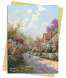 Thomas Kinkade: Cobblestone Village Greeting Card Pack : Pack of 6-9781835626955