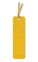 Vincent van Gogh: Sunflowers Artisan Art Vegan Leather Bookmarks (pack of 10)-9781835627044