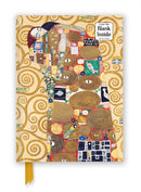 Gustav Klimt: Fulfilment (Foiled Blank Journal)-9781835627211
