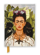 Frida Kahlo: Self Portrait with Thorn Necklace and Hummingbird (Foiled Journal)-9781835627594