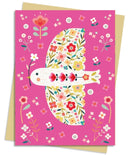 Bee Brown: Pink Floral Dove Greeting Card Pack : Pack of 6-9781835628805