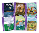 Jolly Phonics Folktales Purple Readers (Level 5) Complete Set (1-6) : in Precursive Letters (British English edition)-9781835821244