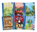 Jolly Phonics Folktales Blue Readers (Level 4) Complete Set (1-6) : in Precursive Letters (British English edition)-9781835821800
