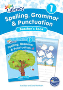 Spelling, Grammar & Punctuation Teacher's Book 1 : In Precursive Letters (British English edition)-9781835822074