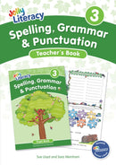 Spelling, Grammar & Punctuation Teacher's Book 3 : In Precursive Letters (British English edition)-9781835822098