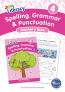 Spelling, Grammar & Punctuation Teacher's Book 4 : In Precursive Letters (British English edition)-9781835822104