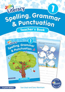 Spelling, Grammar & Punctuation Teacher's Book 1 : In Print Letters (British English edition)-9781835822135