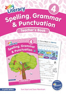 Spelling, Grammar & Punctuation Teacher's Book 4 : In Print Letters (British English edition)-9781835822166