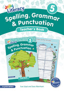 Spelling, Grammar & Punctuation Teacher's Book 5 : In Print Letters (British English edition)-9781835822173