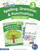 Spelling, Grammar, & Punctuation Teacher's Book 3 : In Print Letters (American English edition)-9781835822210
