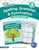 Spelling, Grammar, & Punctuation Teacher's Book 5 : In Print Letters (American English edition)-9781835822234