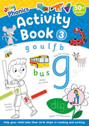 Jolly Phonics Activity Book 3 : in Precursive Letters (British English edition)-9781835823675