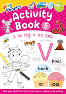 Jolly Phonics Activity Book 5 : in Precursive Letters (British English edition)-9781835823699