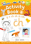 Jolly Phonics Activity Book 6 : in Precursive Letters (British English edition)-9781835823705
