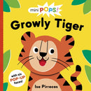 Mini Pops: Growly Tiger : With 6 chunky pop-ups-9781835870051