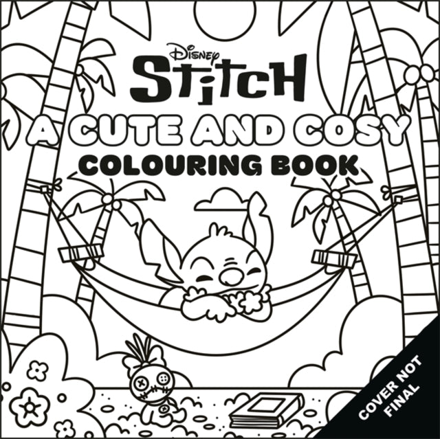 Disney Stitch: A Cute and Cosy Colouring Book-9781835874363
