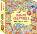 Kawaii Creatures : A Cute Cluster Puzzle: 300 shaped pieces-9781836001669