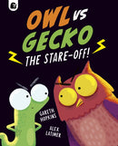 Owl vs Gecko: The Stare-Off!