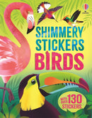Shimmery Stickers Birds-9781836042464