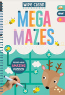 Wipe Clean: Mega Mazes-9781836428633