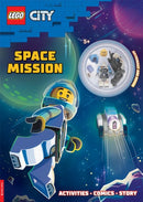 LEGOr City: Space Mission Activity Book (with astronaut LEGO minifigure and rover mini-build)-9781837250028
