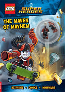 LEGOr DC Super HeroesT: Maven of Mayhem Activity Book (with Harley QuinnT LEGO minifigure and megaphone)-9781837250042