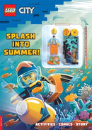 LEGOr City: Splash into Summer Activity Book (with diver LEGO minifigure and underwater accessories)-9781837250059