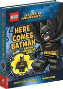 LEGOr DC Super HeroesT: Here Comes Batman (with BatmanT minifigure)-9781837250318