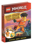 LEGOr NINJAGOr: Here Comes the Ninja! (with Arin minifigure and dragon mini-build)-9781837250370