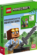 LEGOr Minecraftr: Armoursmith Adventure Activity Book (with Armoursmith minifigure and accessories)-9781837250776