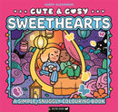 Cute & Cosy: Sweethearts : A Simple, Snuggly Colouring Book-9781837251230
