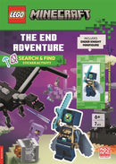 LEGOr  Minecraftr: The End Adventure Search & Find Sticker Activity Book (with Ender Knight minifigure and sword)-9781837251780