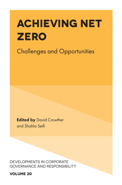 Achieving Net Zero : Challenges and Opportunities-9781837538034
