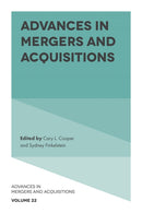 Advances in Mergers and Acquisitions-9781837538614