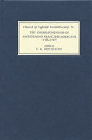 The Correspondence of Archdeacon Francis Blackburne (1705-1787)